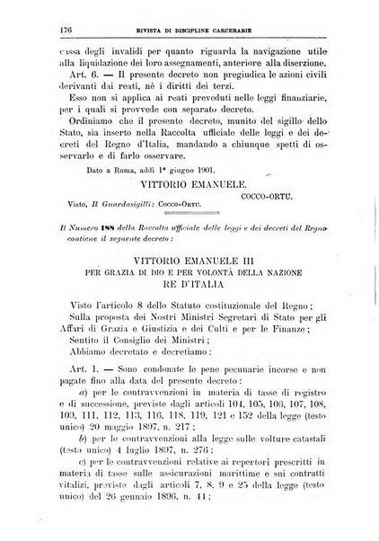 Rivista di discipline carcerarie in relazione con l'antropologia, col diritto penale, con la statistica