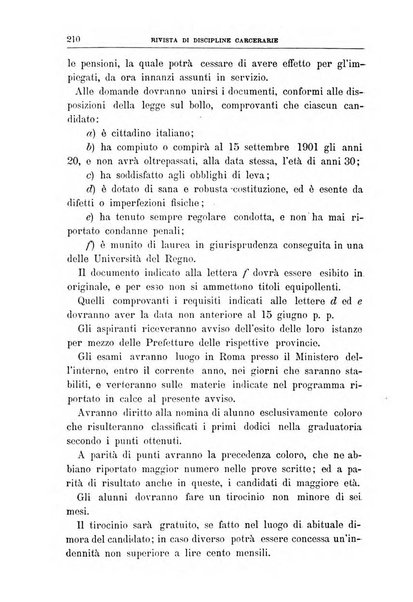 Rivista di discipline carcerarie in relazione con l'antropologia, col diritto penale, con la statistica