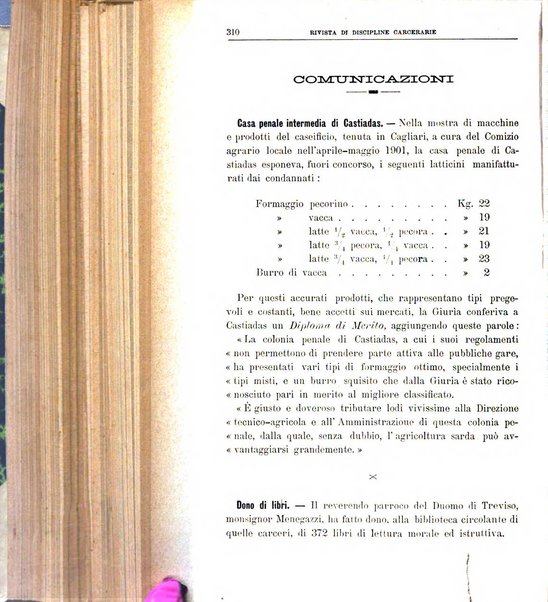 Rivista di discipline carcerarie in relazione con l'antropologia, col diritto penale, con la statistica