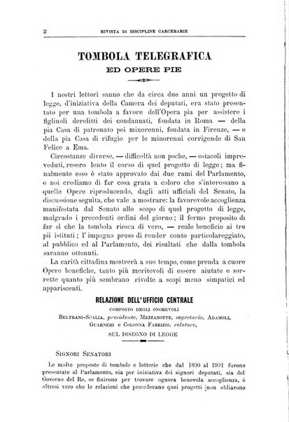 Rivista di discipline carcerarie in relazione con l'antropologia, col diritto penale, con la statistica