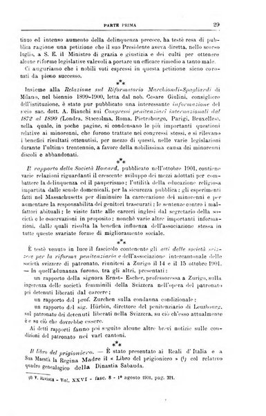 Rivista di discipline carcerarie in relazione con l'antropologia, col diritto penale, con la statistica