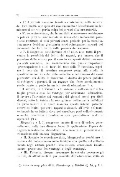 Rivista di discipline carcerarie in relazione con l'antropologia, col diritto penale, con la statistica