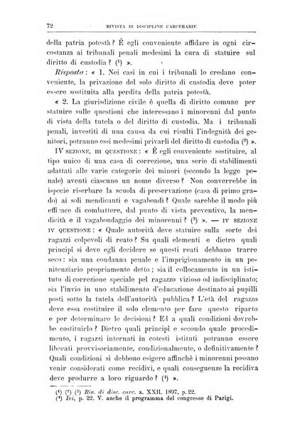 Rivista di discipline carcerarie in relazione con l'antropologia, col diritto penale, con la statistica