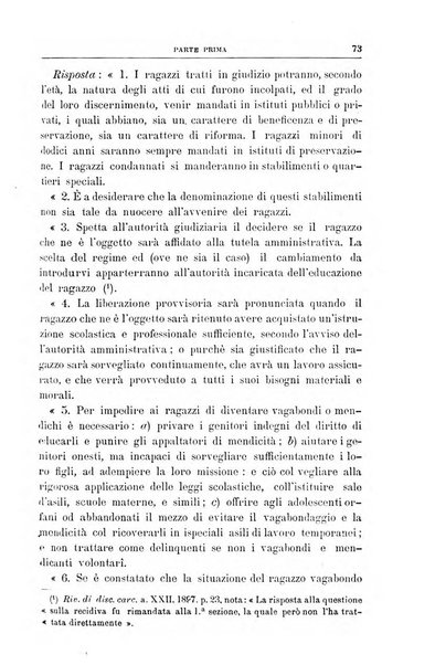 Rivista di discipline carcerarie in relazione con l'antropologia, col diritto penale, con la statistica