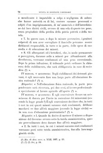 Rivista di discipline carcerarie in relazione con l'antropologia, col diritto penale, con la statistica