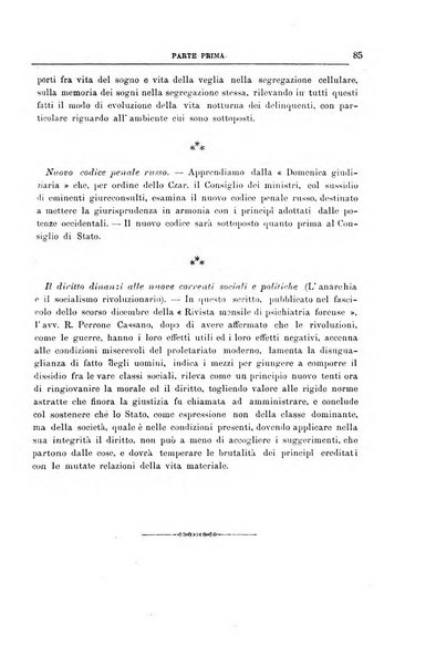 Rivista di discipline carcerarie in relazione con l'antropologia, col diritto penale, con la statistica