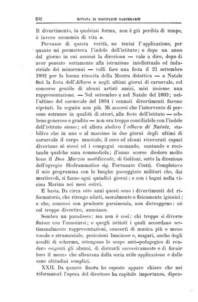 Rivista di discipline carcerarie in relazione con l'antropologia, col diritto penale, con la statistica