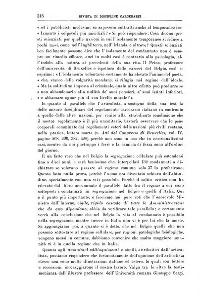 Rivista di discipline carcerarie in relazione con l'antropologia, col diritto penale, con la statistica