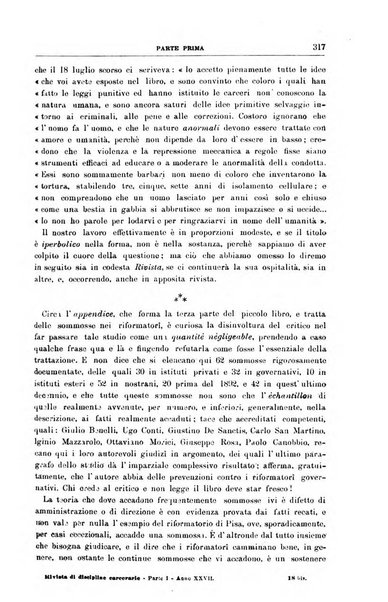 Rivista di discipline carcerarie in relazione con l'antropologia, col diritto penale, con la statistica