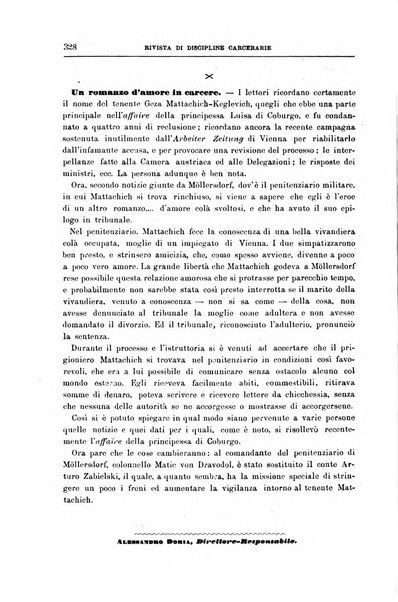 Rivista di discipline carcerarie in relazione con l'antropologia, col diritto penale, con la statistica