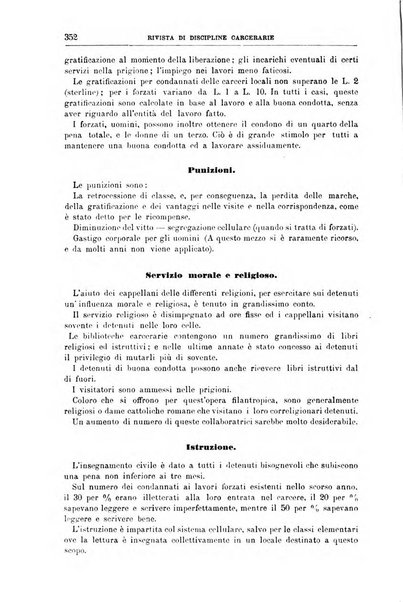 Rivista di discipline carcerarie in relazione con l'antropologia, col diritto penale, con la statistica