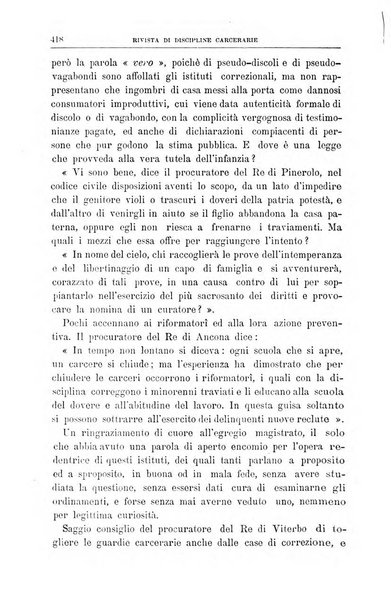 Rivista di discipline carcerarie in relazione con l'antropologia, col diritto penale, con la statistica