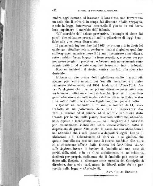 Rivista di discipline carcerarie in relazione con l'antropologia, col diritto penale, con la statistica