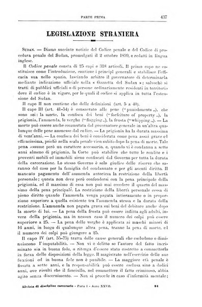 Rivista di discipline carcerarie in relazione con l'antropologia, col diritto penale, con la statistica