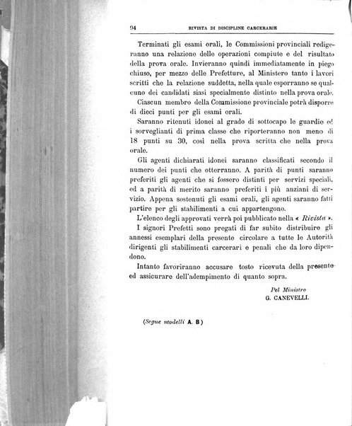 Rivista di discipline carcerarie in relazione con l'antropologia, col diritto penale, con la statistica