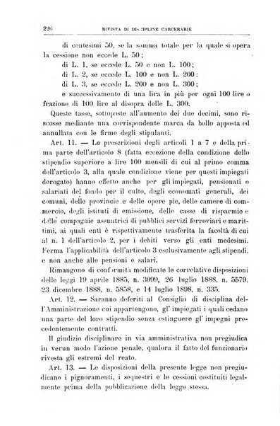 Rivista di discipline carcerarie in relazione con l'antropologia, col diritto penale, con la statistica