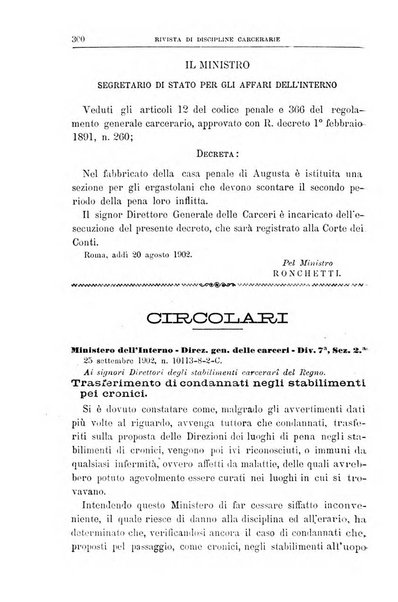 Rivista di discipline carcerarie in relazione con l'antropologia, col diritto penale, con la statistica