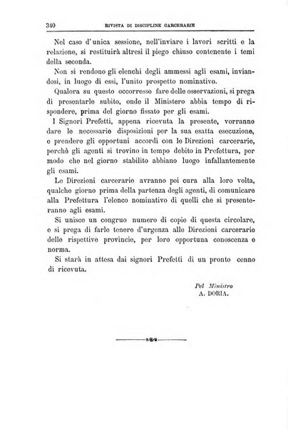 Rivista di discipline carcerarie in relazione con l'antropologia, col diritto penale, con la statistica