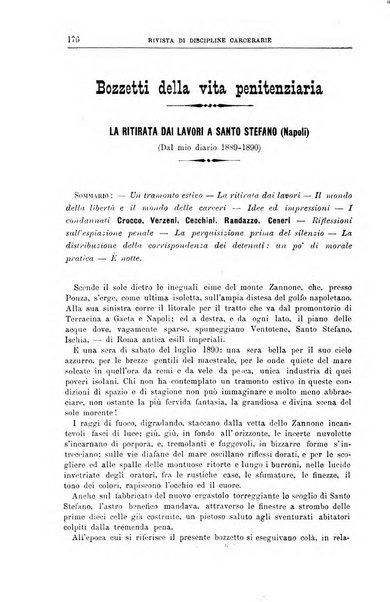 Rivista di discipline carcerarie in relazione con l'antropologia, col diritto penale, con la statistica