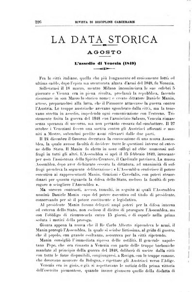 Rivista di discipline carcerarie in relazione con l'antropologia, col diritto penale, con la statistica