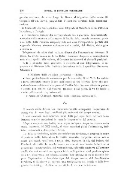 Rivista di discipline carcerarie in relazione con l'antropologia, col diritto penale, con la statistica