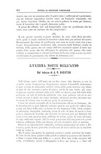 Rivista di discipline carcerarie in relazione con l'antropologia, col diritto penale, con la statistica