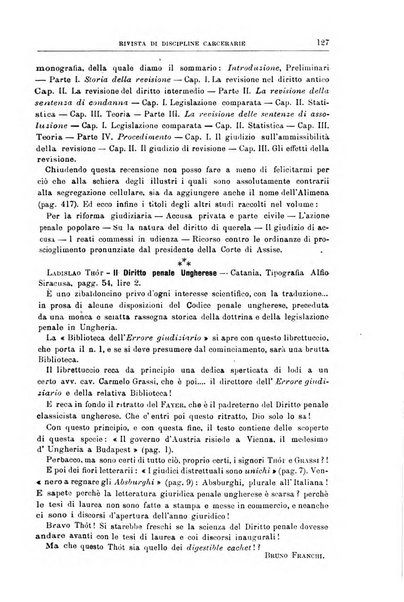 Rivista di discipline carcerarie in relazione con l'antropologia, col diritto penale, con la statistica