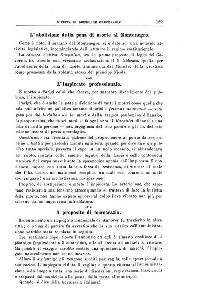 Rivista di discipline carcerarie in relazione con l'antropologia, col diritto penale, con la statistica