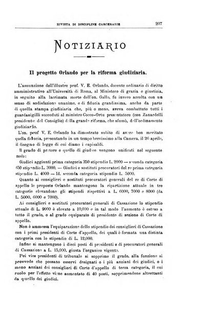 Rivista di discipline carcerarie in relazione con l'antropologia, col diritto penale, con la statistica