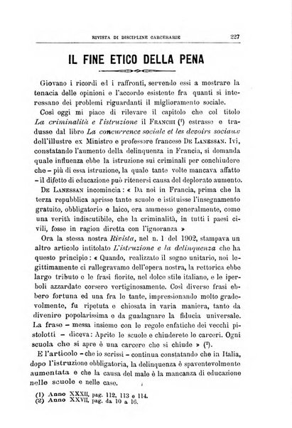 Rivista di discipline carcerarie in relazione con l'antropologia, col diritto penale, con la statistica