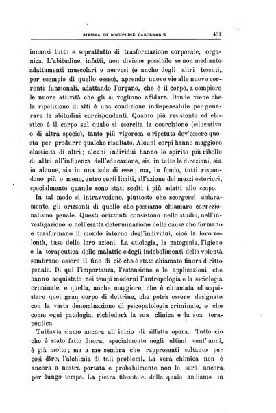 Rivista di discipline carcerarie in relazione con l'antropologia, col diritto penale, con la statistica