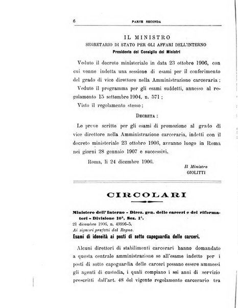 Rivista di discipline carcerarie in relazione con l'antropologia, col diritto penale, con la statistica