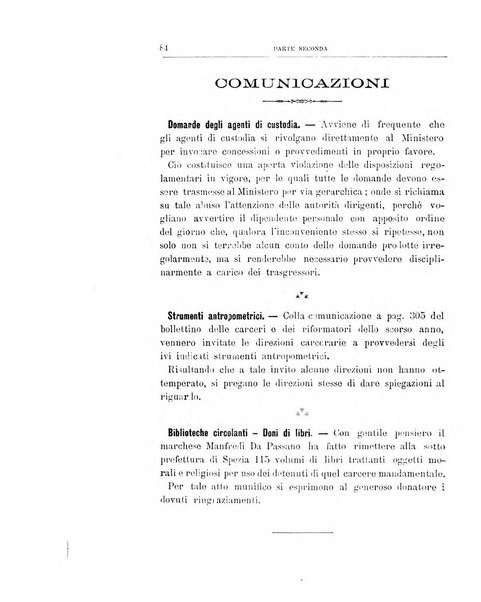 Rivista di discipline carcerarie in relazione con l'antropologia, col diritto penale, con la statistica