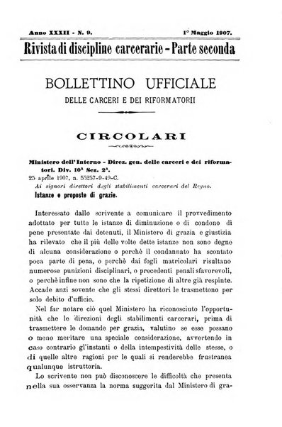 Rivista di discipline carcerarie in relazione con l'antropologia, col diritto penale, con la statistica