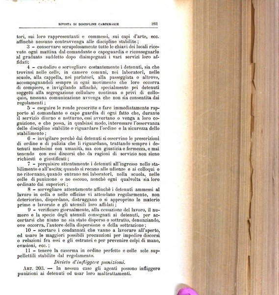 Rivista di discipline carcerarie in relazione con l'antropologia, col diritto penale, con la statistica