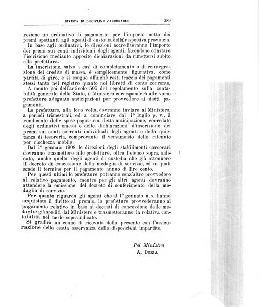 Rivista di discipline carcerarie in relazione con l'antropologia, col diritto penale, con la statistica