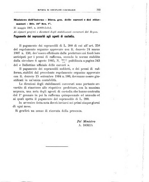 Rivista di discipline carcerarie in relazione con l'antropologia, col diritto penale, con la statistica