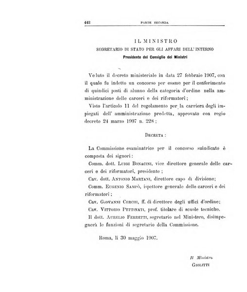 Rivista di discipline carcerarie in relazione con l'antropologia, col diritto penale, con la statistica