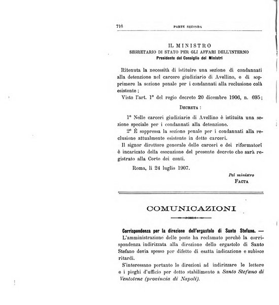 Rivista di discipline carcerarie in relazione con l'antropologia, col diritto penale, con la statistica