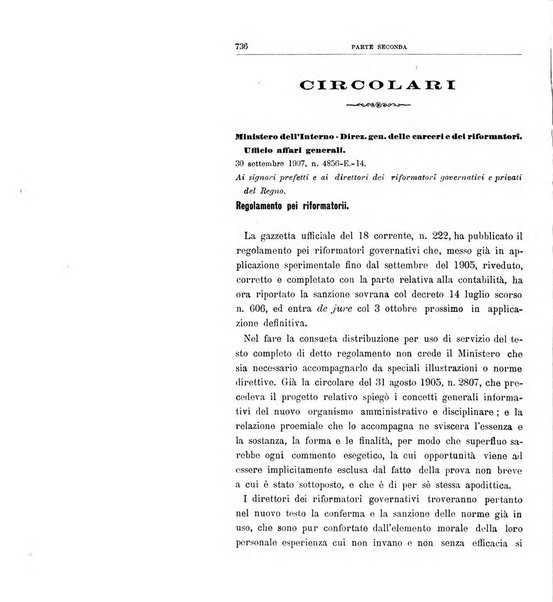 Rivista di discipline carcerarie in relazione con l'antropologia, col diritto penale, con la statistica