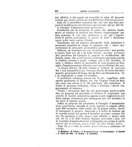 Rivista di discipline carcerarie in relazione con l'antropologia, col diritto penale, con la statistica