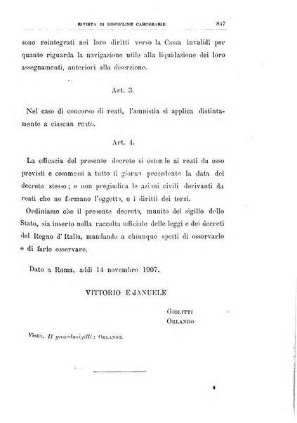 Rivista di discipline carcerarie in relazione con l'antropologia, col diritto penale, con la statistica