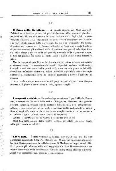 Rivista di discipline carcerarie in relazione con l'antropologia, col diritto penale, con la statistica