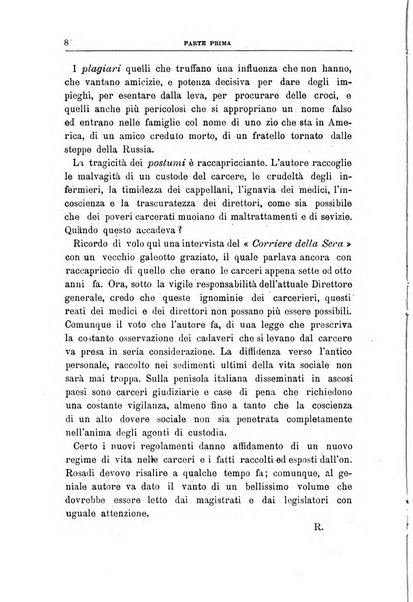 Rivista di discipline carcerarie in relazione con l'antropologia, col diritto penale, con la statistica