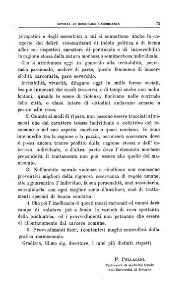 Rivista di discipline carcerarie in relazione con l'antropologia, col diritto penale, con la statistica