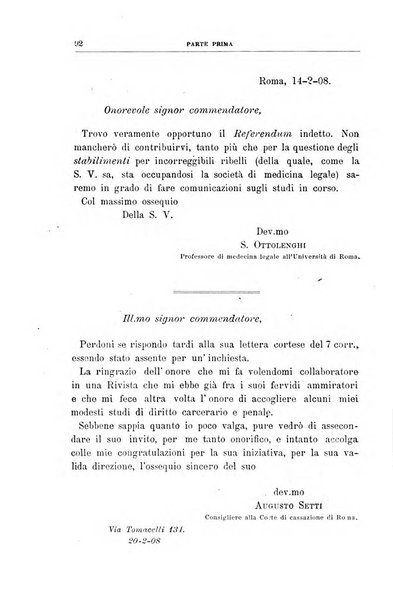 Rivista di discipline carcerarie in relazione con l'antropologia, col diritto penale, con la statistica