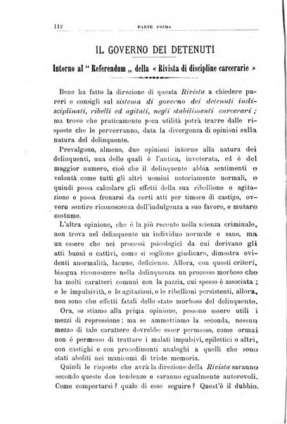 Rivista di discipline carcerarie in relazione con l'antropologia, col diritto penale, con la statistica