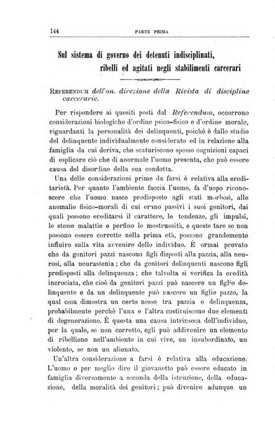 Rivista di discipline carcerarie in relazione con l'antropologia, col diritto penale, con la statistica