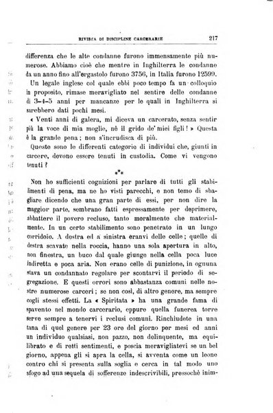 Rivista di discipline carcerarie in relazione con l'antropologia, col diritto penale, con la statistica