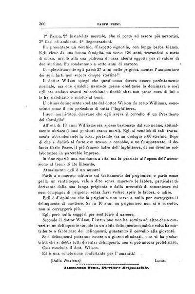 Rivista di discipline carcerarie in relazione con l'antropologia, col diritto penale, con la statistica